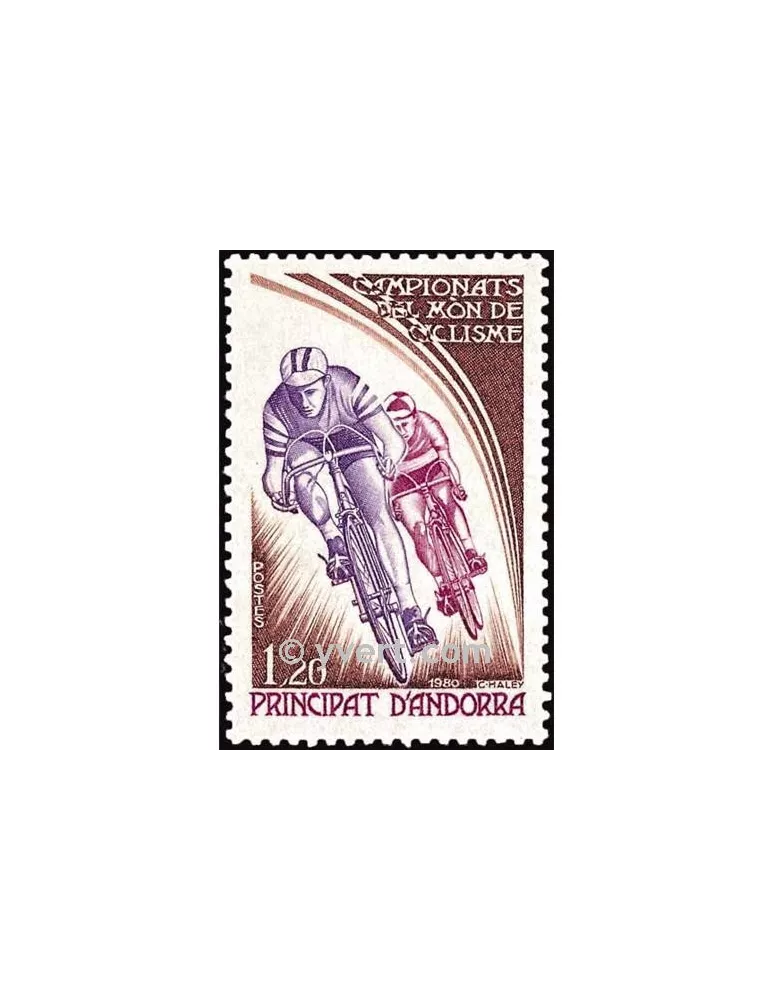 n° 288 -  Timbre Andorre Poste