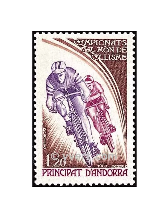 n° 288 -  Timbre Andorre Poste