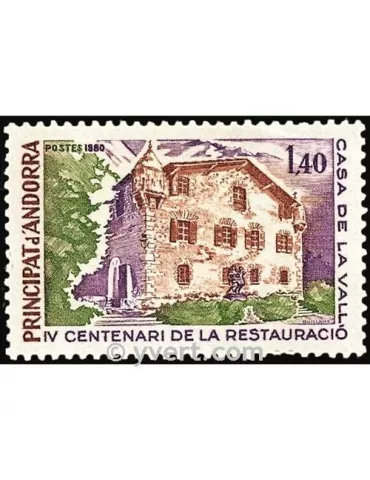 n° 289 -  Timbre Andorre Poste