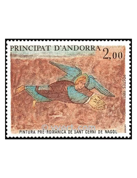 n° 290 -  Timbre Andorre Poste