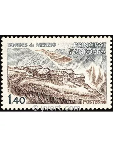 n° 291 -  Timbre Andorre Poste