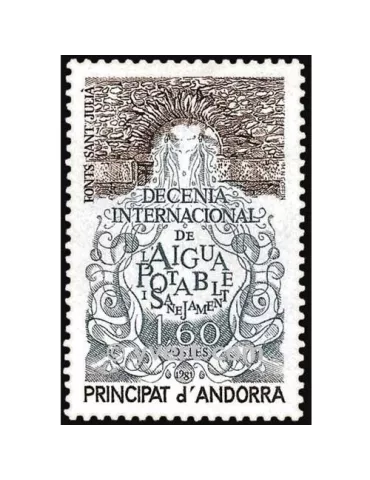 n° 298 -  Timbre Andorre Poste