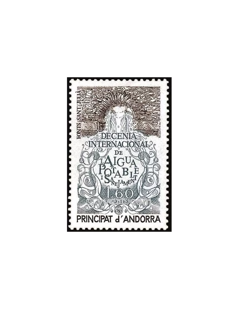 n° 298 -  Timbre Andorre Poste