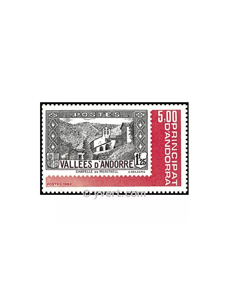 n° 304 -  Timbre Andorre Poste
