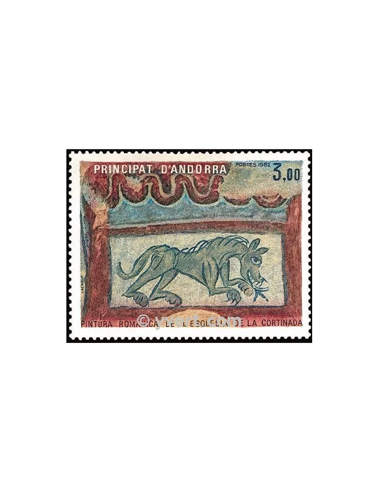 n° 305 -  Timbre Andorre Poste