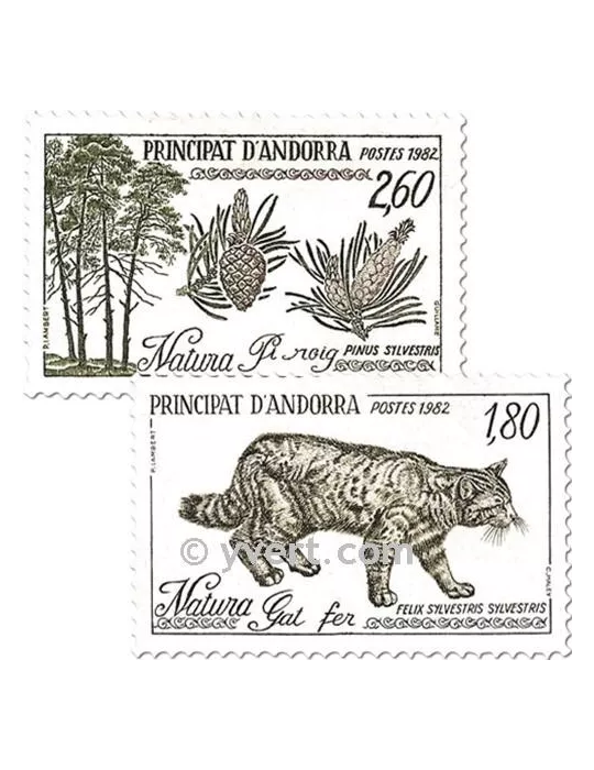 n° 306/307 -  Timbre Andorre Poste