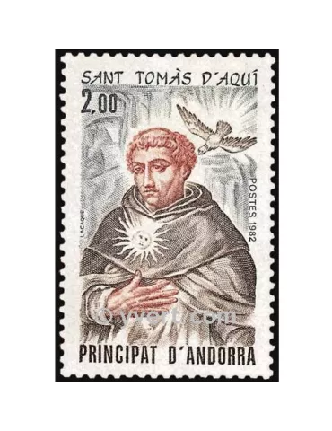 n° 309 -  Timbre Andorre Poste