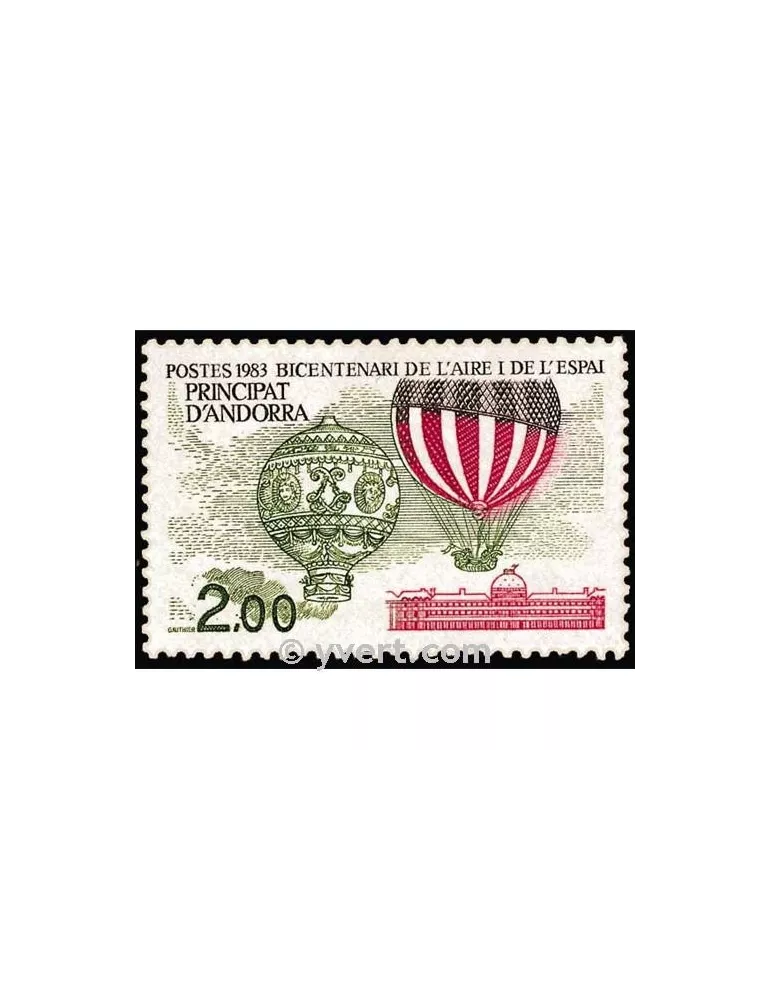 n° 310 -  Timbre Andorre Poste