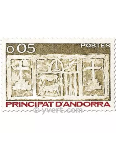 n° 316/324 -  Timbre Andorre Poste