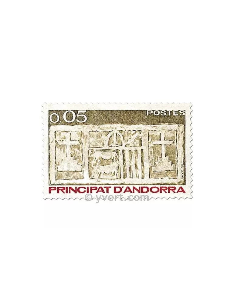 n° 316/324 -  Timbre Andorre Poste
