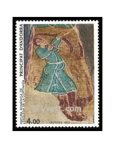 n° 325 -  Timbre Andorre Poste