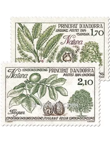 n° 331/332 -  Timbre Andorre Poste