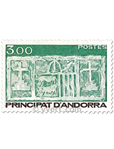 n° 335/336 -  Timbre Andorre Poste