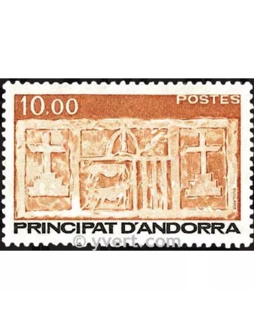 n° 337 -  Timbre Andorre Poste