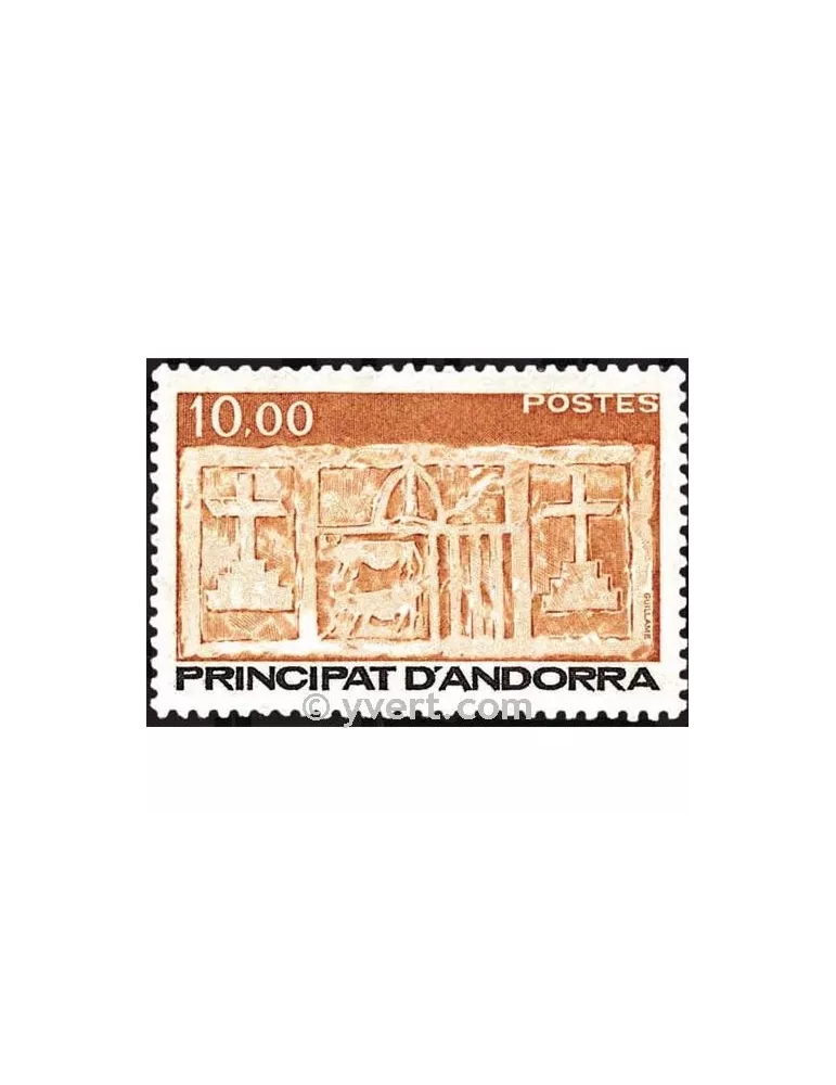 n° 337 -  Timbre Andorre Poste