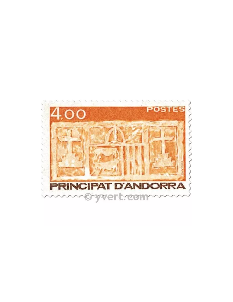 n° 346/347 -  Timbre Andorre Poste