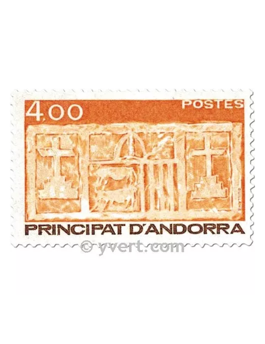 n° 346/347 -  Timbre Andorre Poste