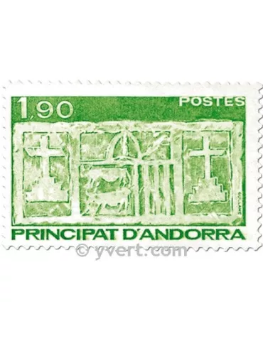 n° 356/357 -  Timbre Andorre Poste