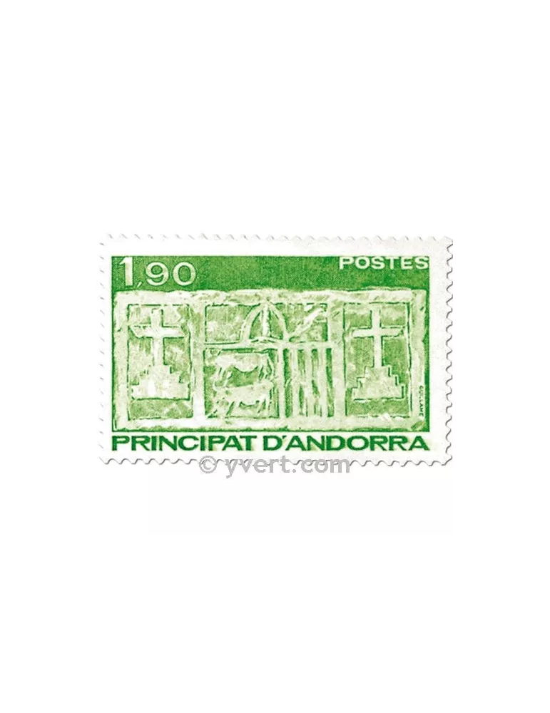n° 356/357 -  Timbre Andorre Poste