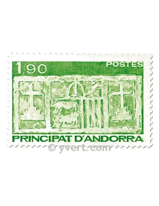 n° 356/357 -  Timbre Andorre Poste