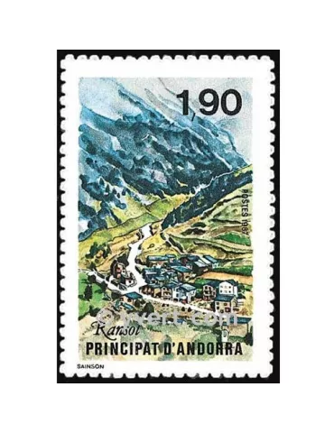 n° 360 -  Timbre Andorre Poste