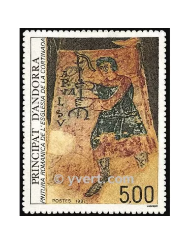 n° 363 -  Timbre Andorre Poste