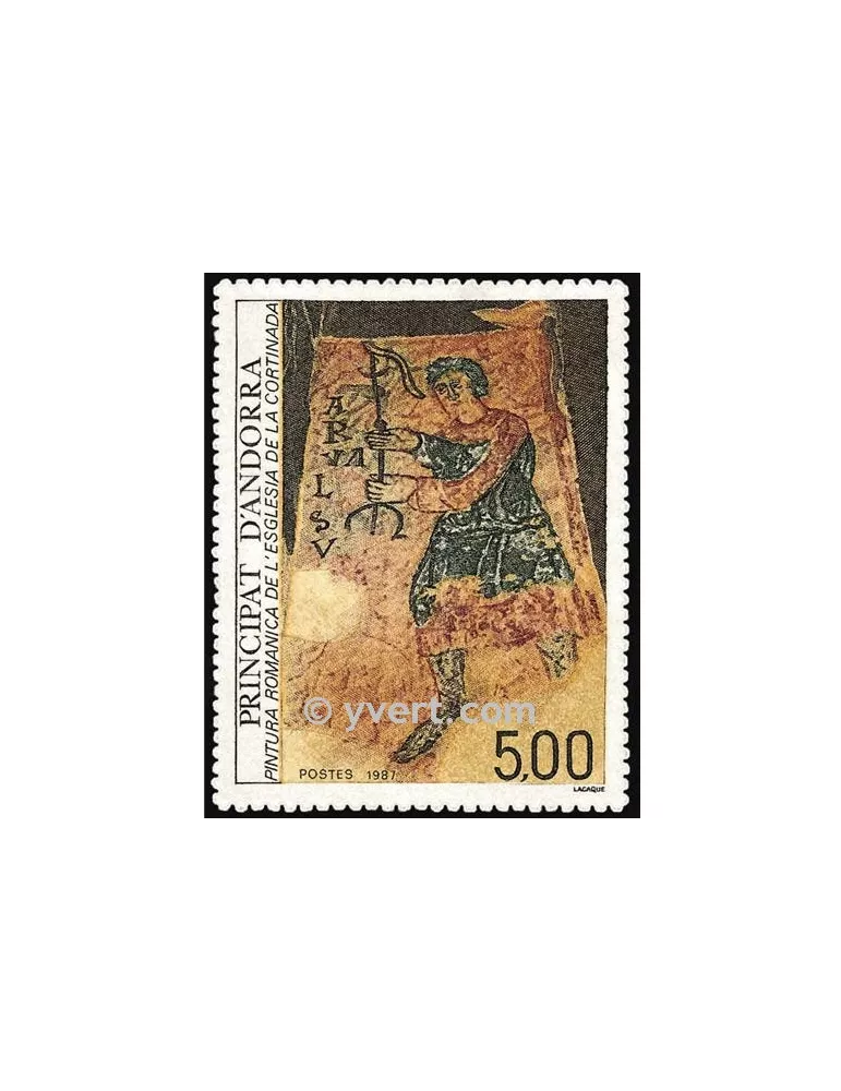 n° 363 -  Timbre Andorre Poste