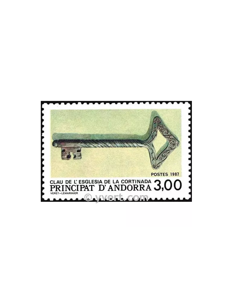 n° 365 -  Timbre Andorre Poste