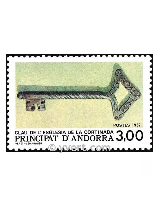 n° 365 -  Timbre Andorre Poste