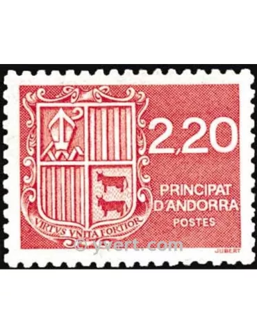 n° 366 -  Timbre Andorre Poste