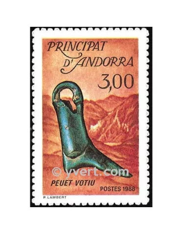 n° 367 -  Timbre Andorre Poste