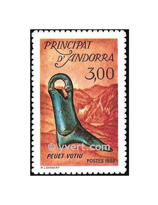 n° 367 -  Timbre Andorre Poste