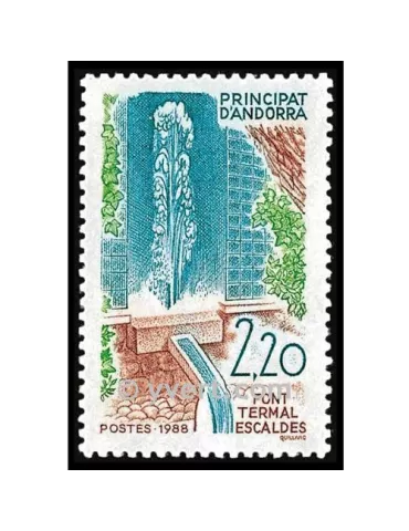n° 371 -  Timbre Andorre Poste