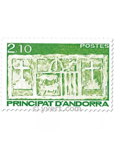 n° 390/391 -  Timbre Andorre Poste
