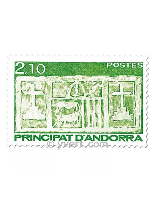 n° 390/391 -  Timbre Andorre Poste