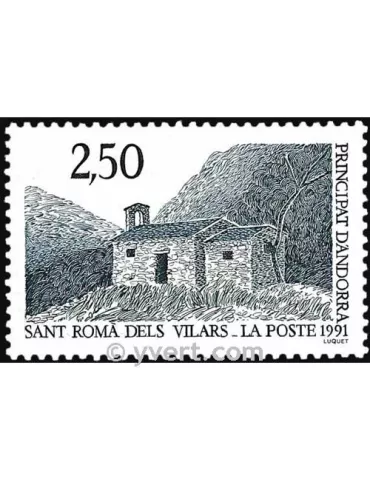 n° 400 -  Timbre Andorre Poste