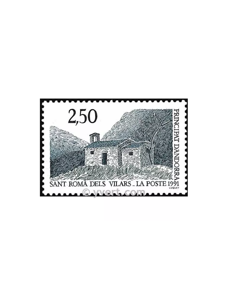 n° 400 -  Timbre Andorre Poste