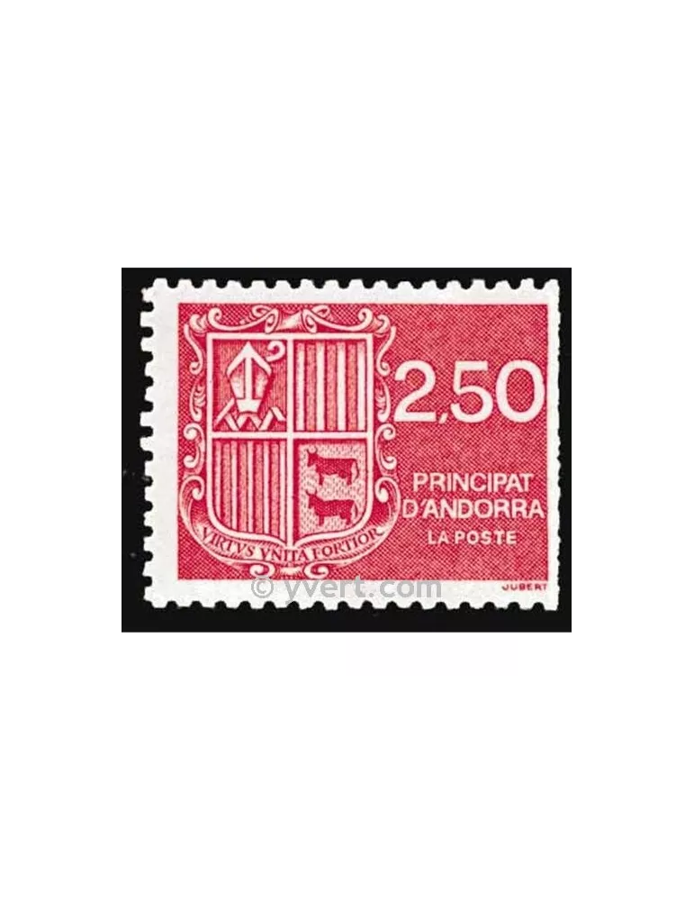 n° 409 -  Timbre Andorre Poste