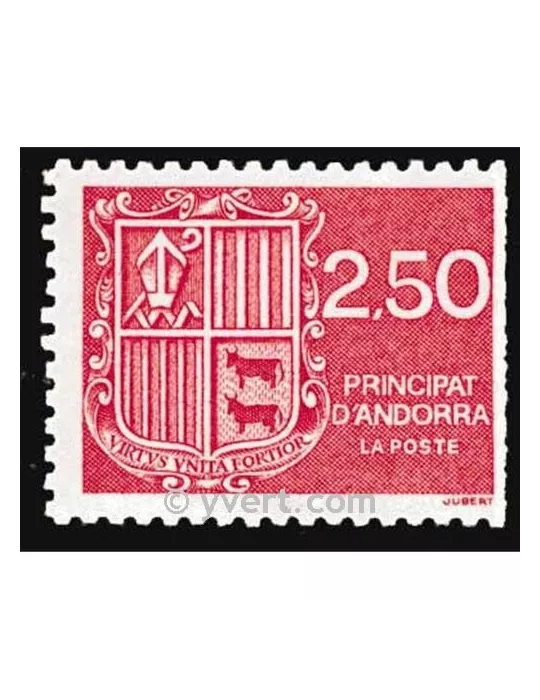 n° 409 -  Timbre Andorre Poste