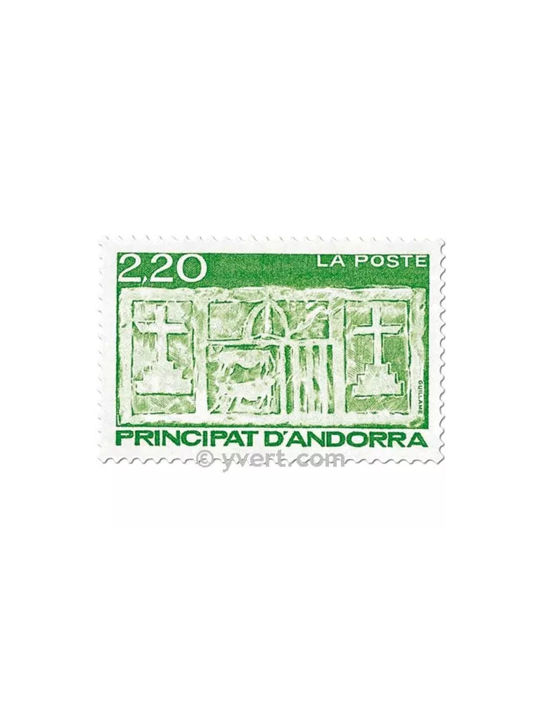 n° 410/411 -  Timbre Andorre Poste