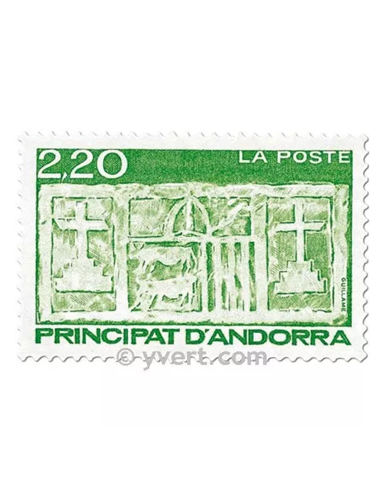 n° 410/411 -  Timbre Andorre Poste