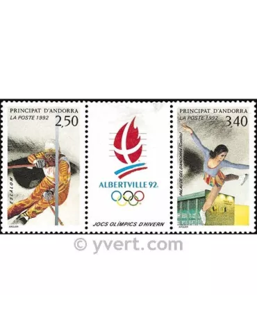 n° 414A -  Timbre Andorre Poste