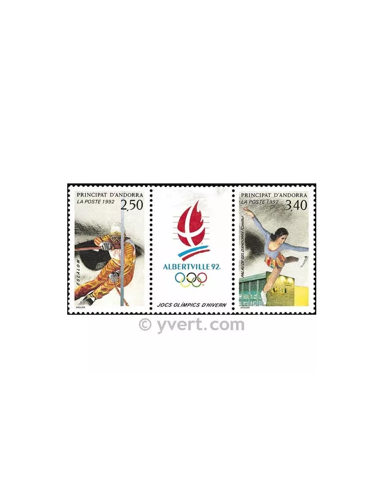 n° 414A -  Timbre Andorre Poste