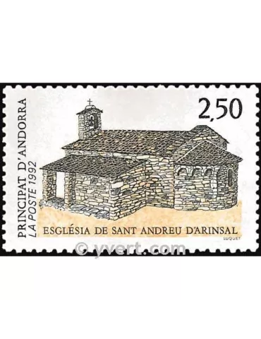 n° 415 -  Timbre Andorre Poste