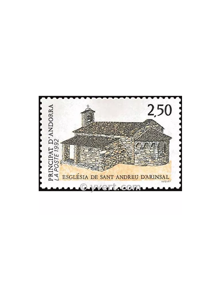 n° 415 -  Timbre Andorre Poste