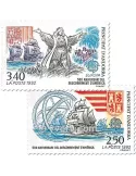n° 416/417 -  Timbre Andorre Poste