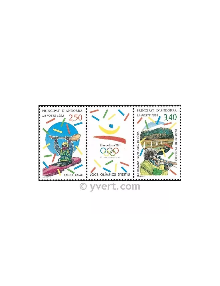n° 419A -  Timbre Andorre Poste