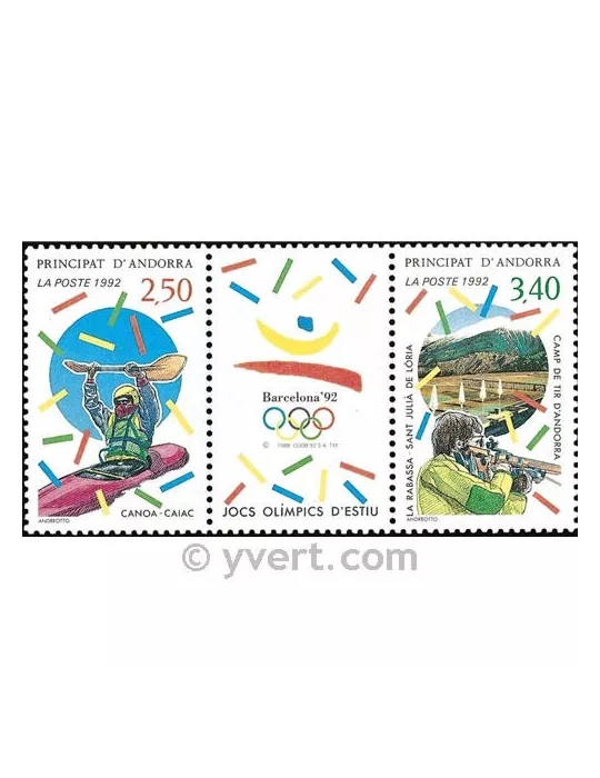 n° 419A -  Timbre Andorre Poste