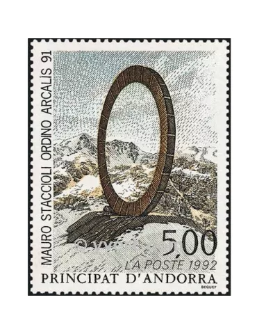 n° 423 -  Timbre Andorre Poste