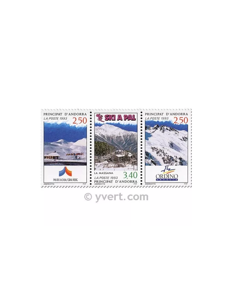 n° 429A -  Timbre Andorre Poste